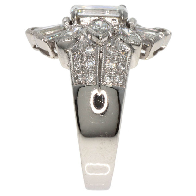 1.056ct ダイヤモンド リング・指輪 プラチナPT850 9.2g