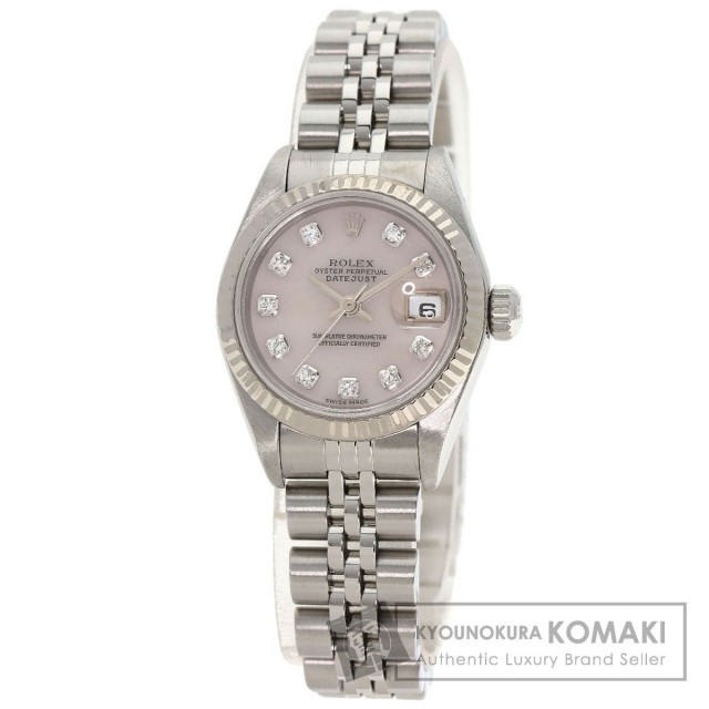 ROLEX ロレックス 79174NG デイトジャスト 10P ダイヤモンド 腕時計  