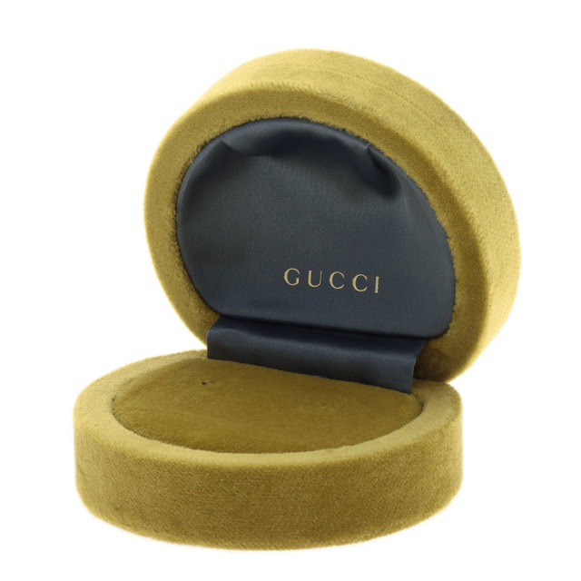 GUCCI グッチ アイコンブルーム ピアス K18ホワイトゴールド レディース