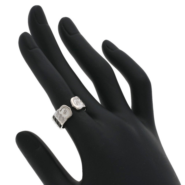 CARTIER カルティエ 2Cリング 2000年 クリスマス限定 #50 リング・指輪 