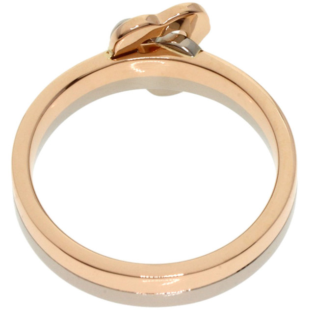 CARTIER カルティエ ダブルハート リング #49 リング・指輪 K18ピンク  