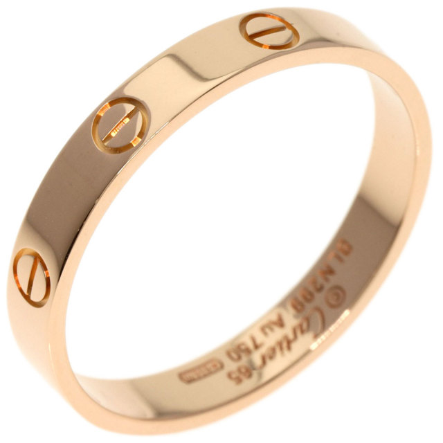 CARTIER カルティエ ミニラブリング #65 リング・指輪 K18ピンク 