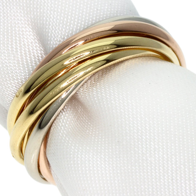 CARTIER カルティエ トリニティ 7連 #48 リング・指輪 K18イエロー