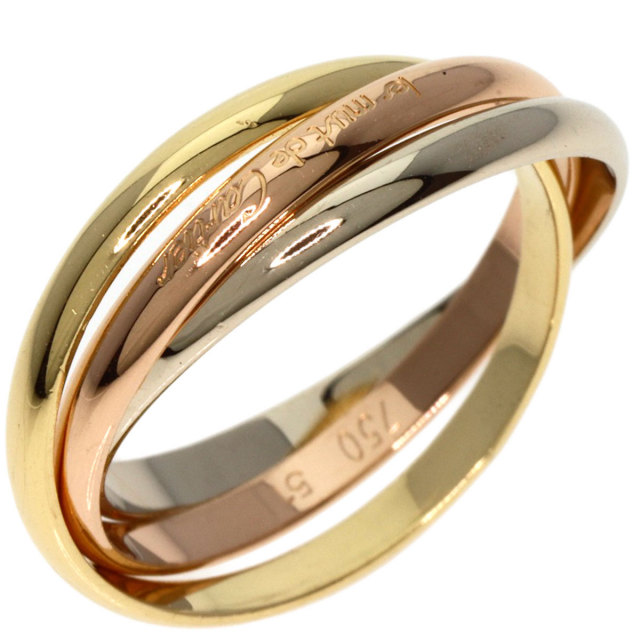 CARTIER カルティエ トリニティ XS #51 リング・指輪 K18イエロー