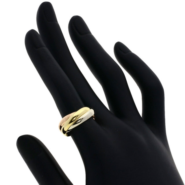 CARTIER カルティエ トリニティ #50 リング・指輪 K18ホワイトゴールド 