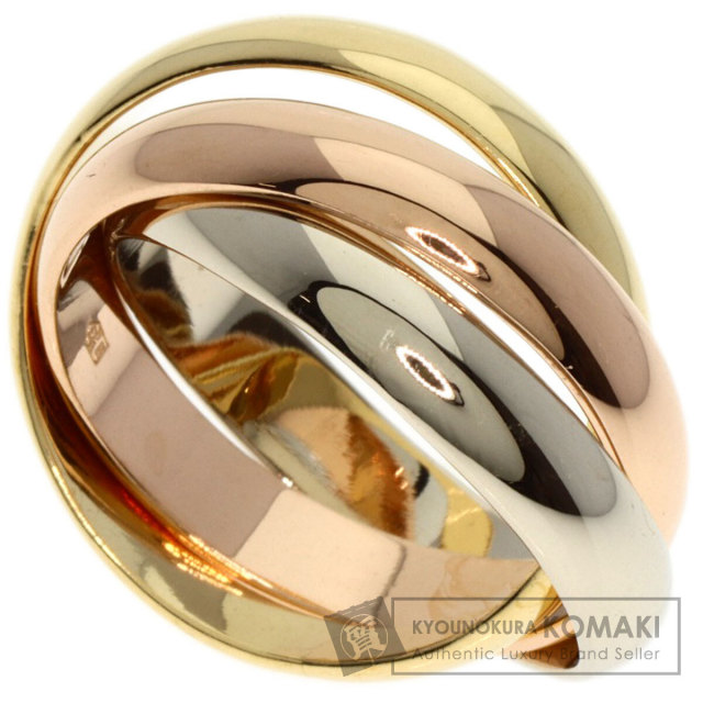 CARTIER カルティエ トリニティ #51 リング・指輪 K18イエローゴールド  