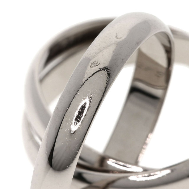 CARTIER カルティエ トリニティ #54 リング・指輪 K18ホワイトゴールド 