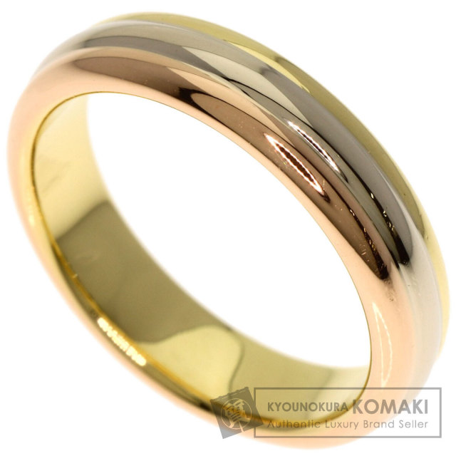 Cartier 18K ゴールドリング サイズ50 10号 CARTIER カルティエ スリーカラー #50 リング・指輪 K18イエロー