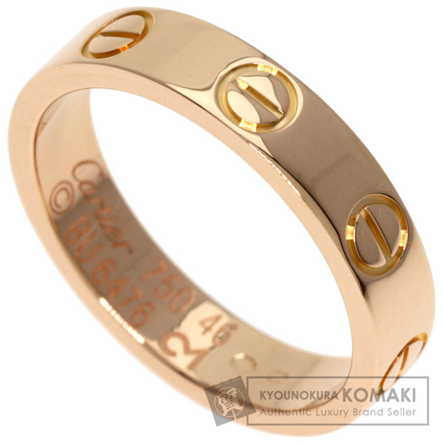 CARTIER カルティエ ミニラブリング #46 リング・指輪 K18ピンク