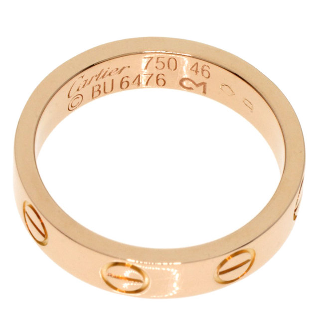 CARTIER カルティエ ミニラブリング #46 リング・指輪 K18ピンク