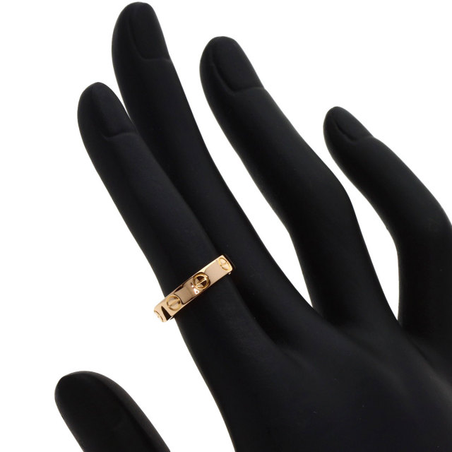 CARTIER カルティエ ミニラブリング #46 リング・指輪 K18ピンク