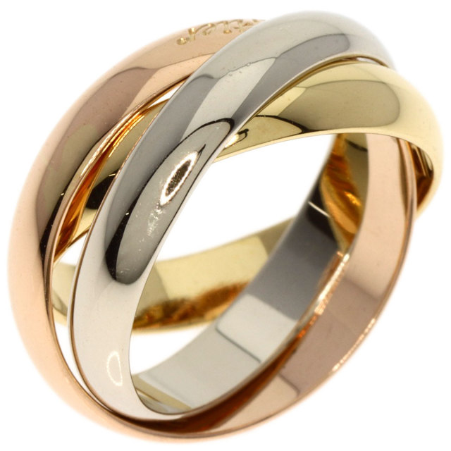 CARTIER カルティエ トリニティ #50 リング・指輪 K18イエローゴールド 
