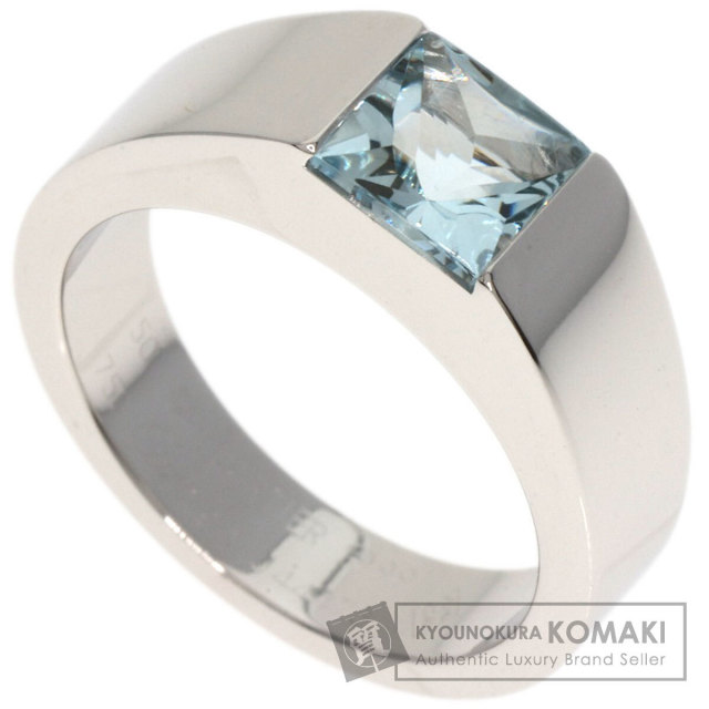 CARTIER カルティエ タンク アクアマリン #50 リング・指輪 K18