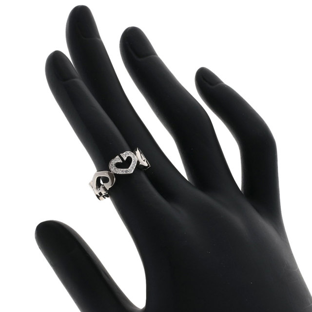 CARTIER カルティエ Cハート ダイヤモンド #48 リング・指輪 K18 