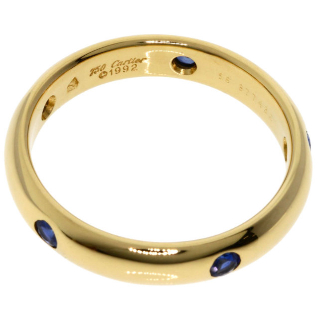 CARTIER カルティエ ステラリング サファイア #56 リング・指輪 K18 