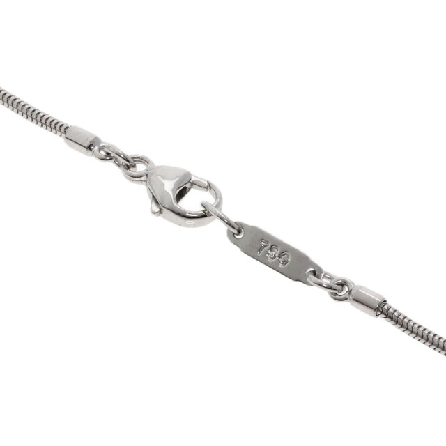 TIFFANY&Co. ティファニー フェザー ネックレス K18ホワイトゴールド 