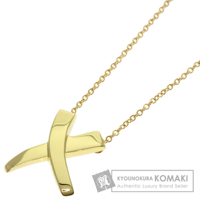 TIFFANY&Co. ティファニー キス パロマピカソ ネックレス K18イエロー 