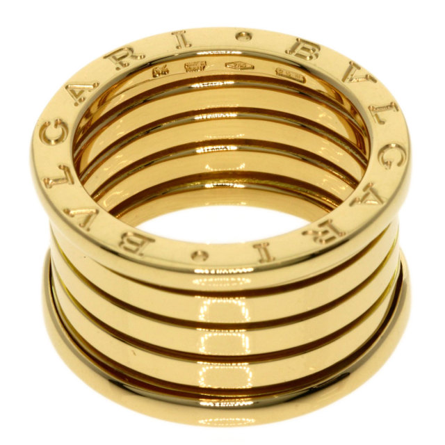 BVLGARI ブルガリ B-zero1 ビーゼロワン 4バンド M #54 リング・指輪 