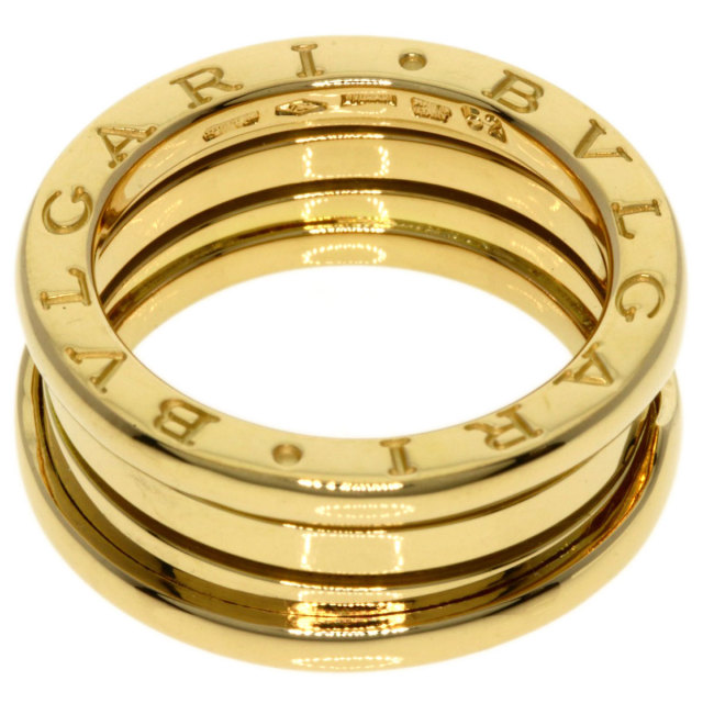 BVLGARI ブルガリ B-zero1 ビーゼロワン 2バンド #52 リング・指輪 K18 