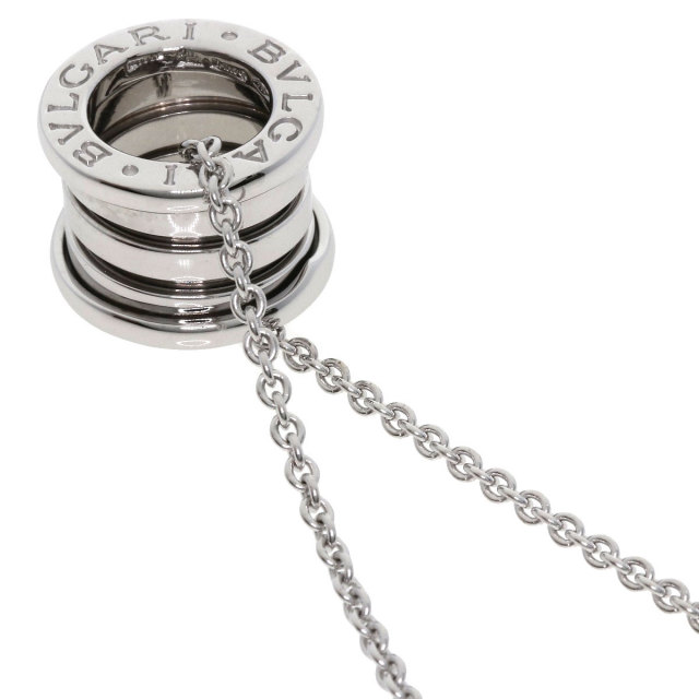 BVLGARI ブルガリ B-zero1 ビーゼロワン ネックレス K18ホワイト 