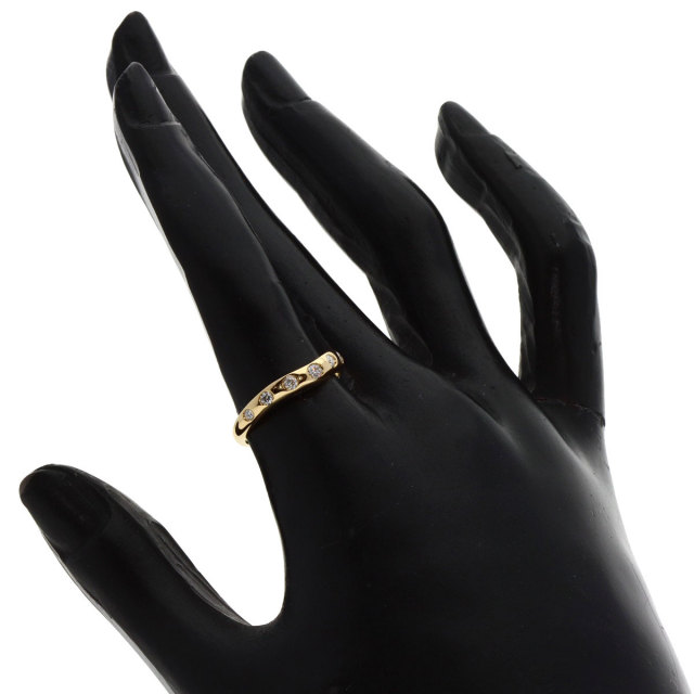 BVLGARI ブルガリ コロナ 7P ダイヤモンド リング・指輪 K18イエロー 