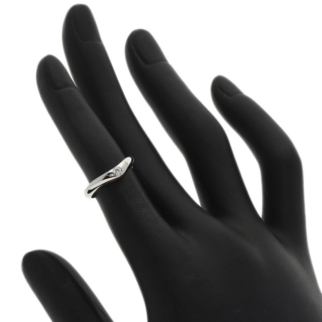 ❣️ブルガリ　BVLGARI　コロナダイアモンドリング超美品鑑付き❣️ BVLGARI ブルガリ コロナ 1P ダイヤモンド リング・指輪 プラチナPT950