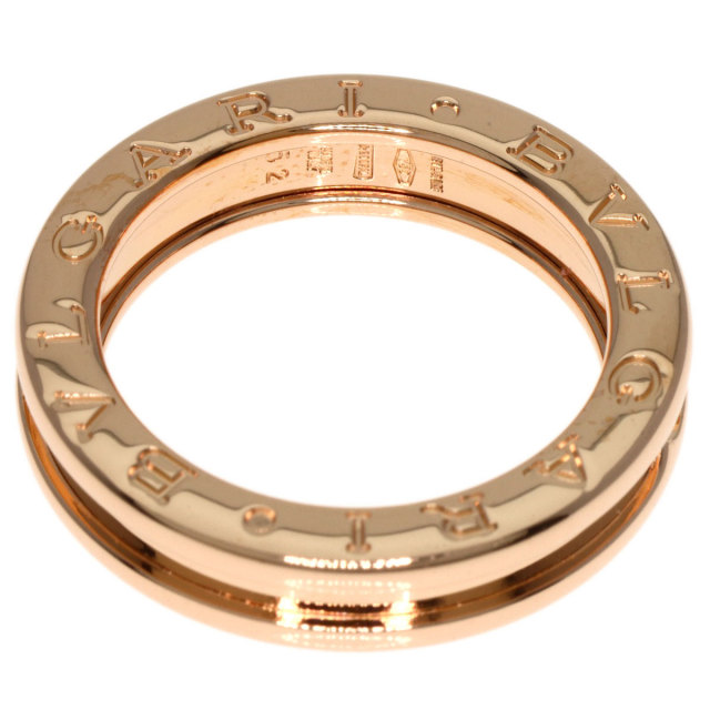 BVLGARI ブルガリ B-zero1 ビーゼロワン 1バンド #52 リング・指輪 K18