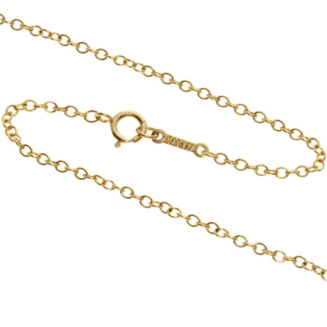 TIFFANY&Co. ティファニー ダブルループ ネックレス K18イエロー