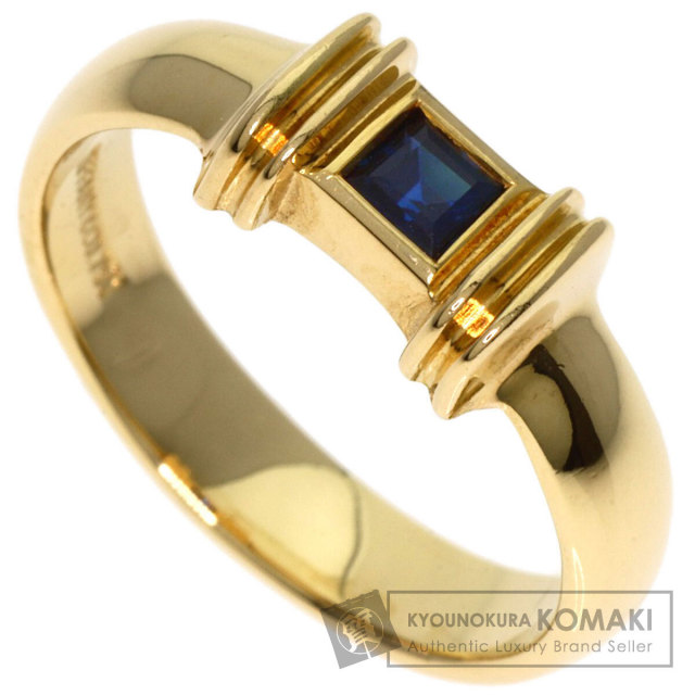 TIFFANY&Co. ティファニー スタッキング サファイア リング・指輪 K18  