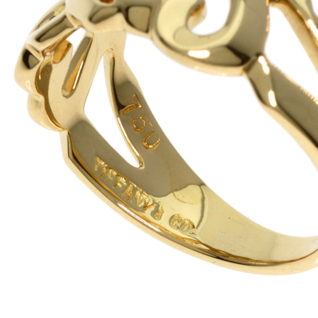 TIFFANY&Co. ティファニー トリプルラビングハート リング・指輪 K18 