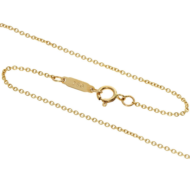 TIFFANY&Co. ティファニー トリプルハート ネックレス K18イエロー 