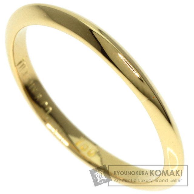 TIFFANY&Co. ティファニー ナイフエッジ リング・指輪 K18イエロー  