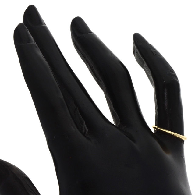 TIFFANY&Co. ティファニー ナイフエッジ リング・指輪 K18イエロー 