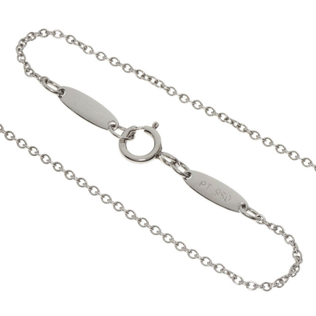 TIFFANY&Co. ティファニー クアドロフォリオ ネックレス プラチナPT950 