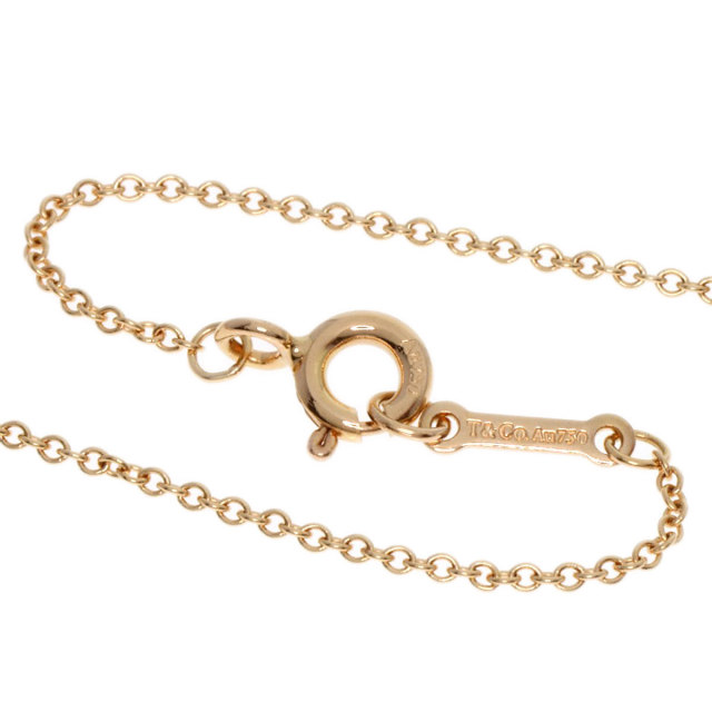 TIFFANY&Co. ティファニー ラビングハート ネックレス K18ピンク  
