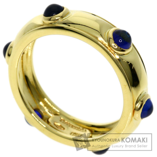 TIFFANY&Co. ティファニー カボション サファイア リング・指輪 K18  