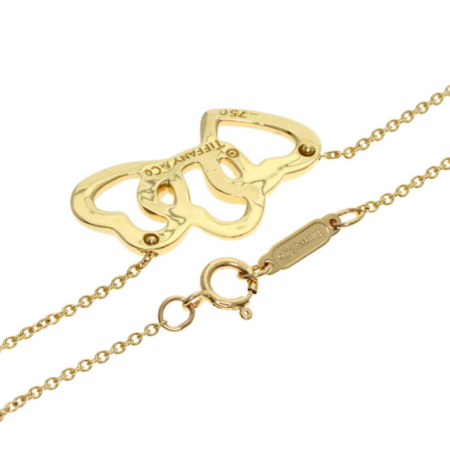 TIFFANY&Co. ティファニー トリプルハート ネックレス K18