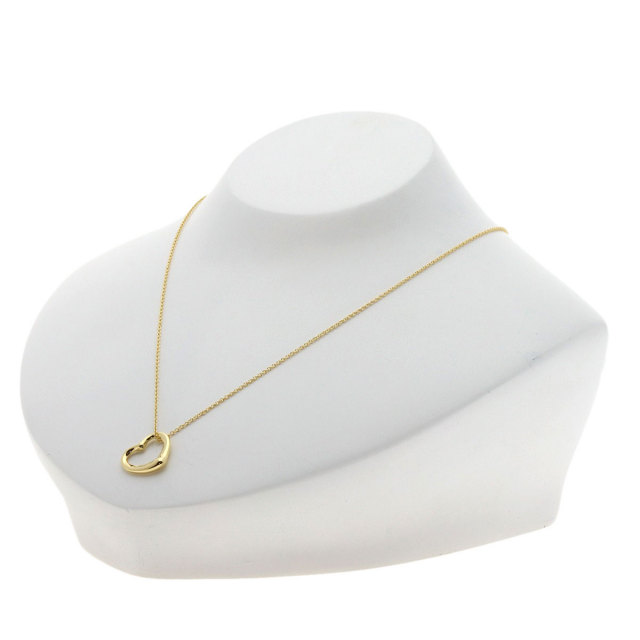 TIFFANY&Co. ティファニー オープンハート 5P ダイヤモンド ネックレス  