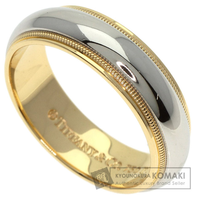 TIFFANY&Co. ティファニー ミルグレイン リング・指輪 プラチナPT950