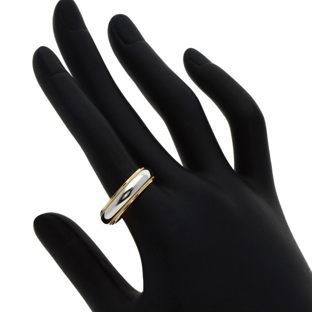 TIFFANY&Co. ティファニー ミルグレイン リング・指輪 プラチナPT950  
