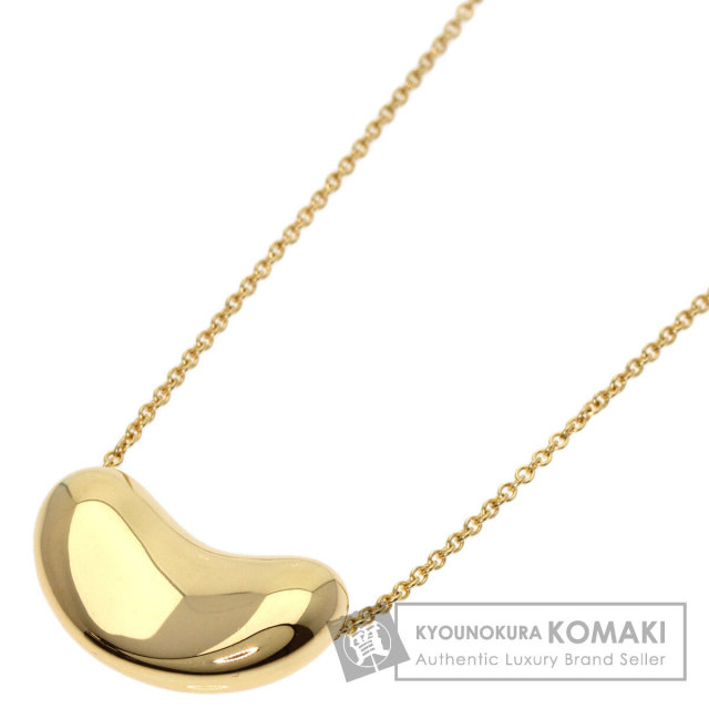 TIFFANY&Co. ティファニー ビーン ネックレス K18イエロー
