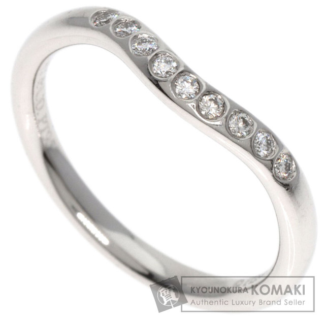 4号　ダイヤプラチナ　ティファニーカーブドバンドリング 楽天市場】【Tiffany＆Co.】ティファニー ダイヤモンド エルサ