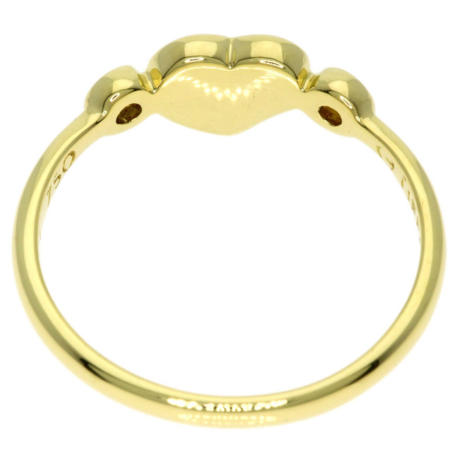希少 Tiffany フルハート 2P ダイヤ リング 18K ヴィンテージ 希少 Tiffany フルハート 2P ダイヤ リング 18K ヴィンテージ