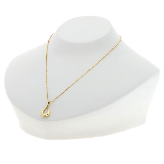 TIFFANY&Co. ティファニー ティアドロップ ネックレス K18イエロー 