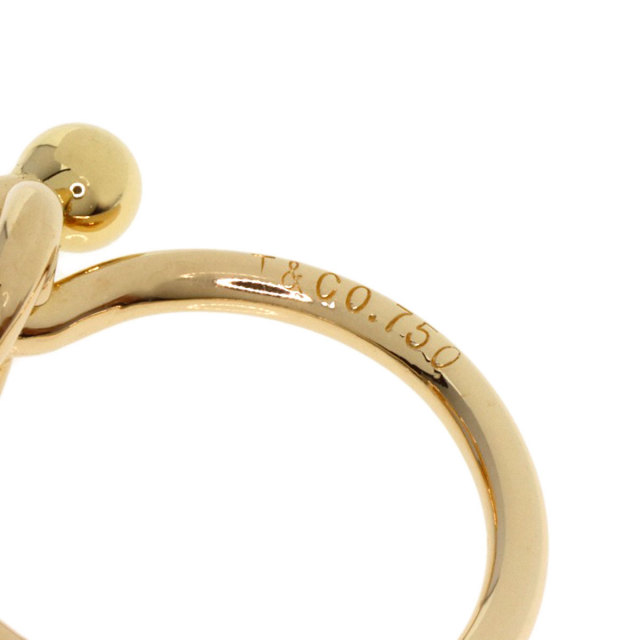 TIFFANY&Co. ティファニー ラブノットリング リング・指輪 K18イエロー 
