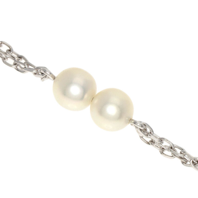 MIKIMOTO ミキモト パール 真珠 ブレスレット K18ホワイトゴールド  