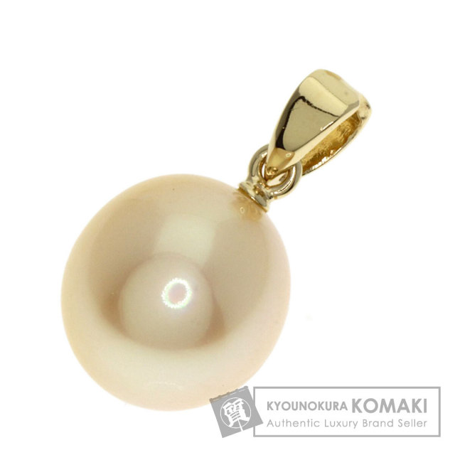 MIKIMOTO ミキモト パール 真珠 ペンダントトップ K14イエロー