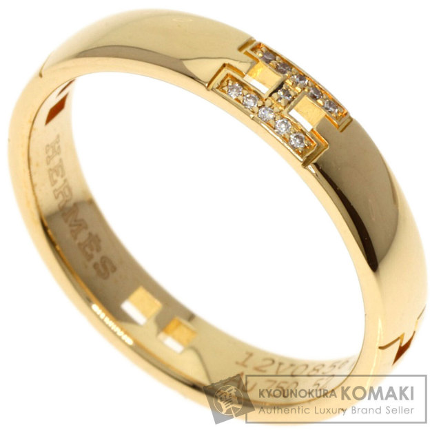 HERMES エルメス エヴァー ヘラクレス ダイヤモンド #52 リング・指輪 