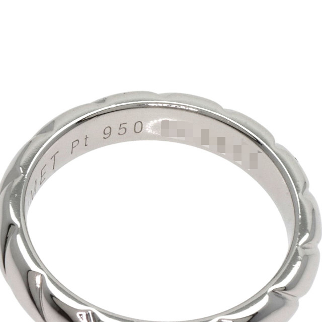 CHAUMET　トルサード リング　Pt950　#15 Chaumet Ring PT950 Silver Torsade – Japan second hand luxury