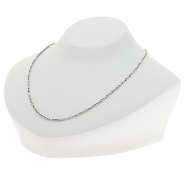 Chopard ショパール チェーン 約42cm ネックレス K18ホワイトゴールド